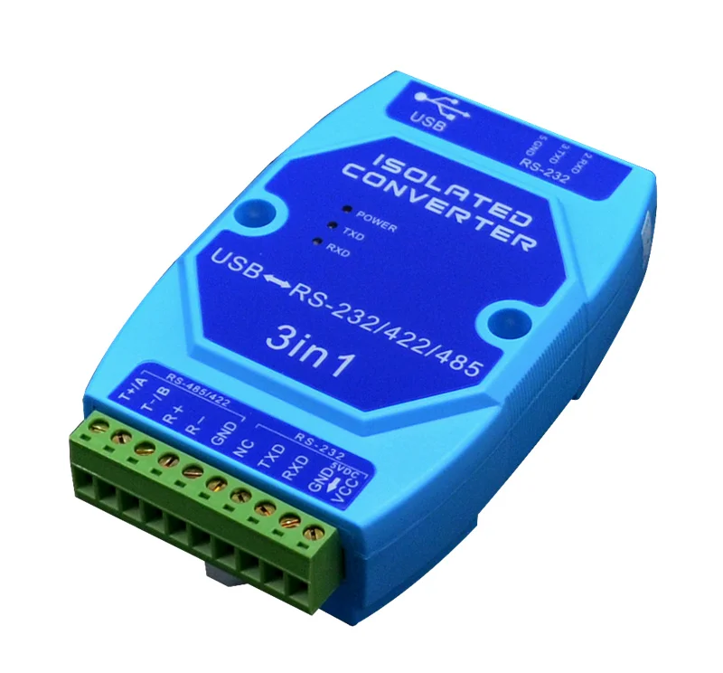 JPX-6013 Optically Isolated USB to RS485/422/232 Converter