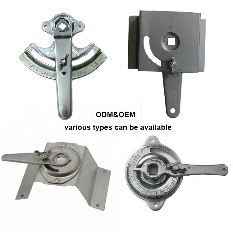 Hvac System Air Volume Damper Handle Quadrant Regulators Buy Damper