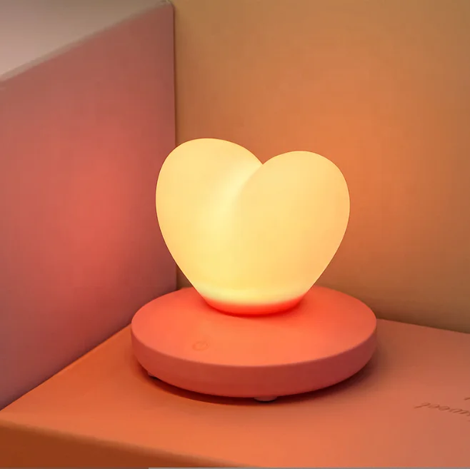 Luce Notturna Forma Maiale Per Bambini In Silicone Dimmerabile Lampada Ricaricabile 86523458
