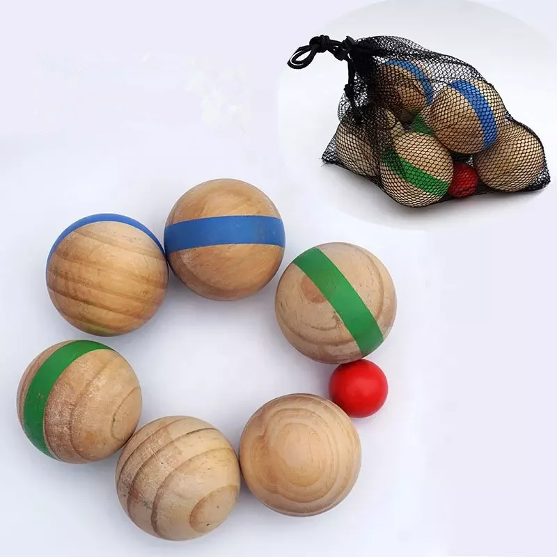 Houten Bocce Ballenset Bocci Tuin Petanque Jeu De Boules Boccie Balset Alibaba.c