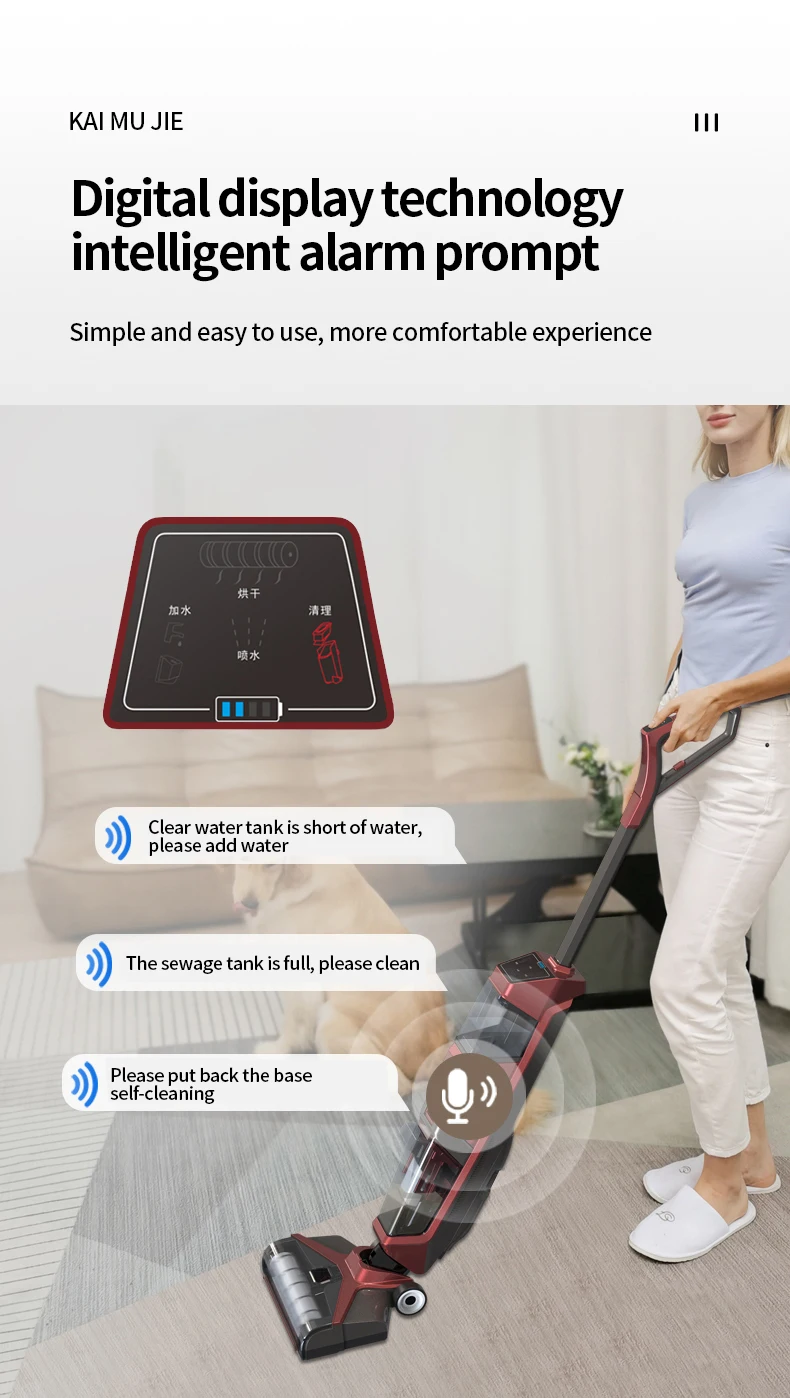 Modern Style Multifunctional Cordless Portable Vacuum Cleaner Wet Dry