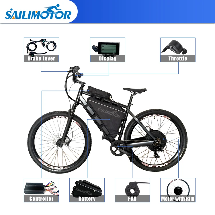 Mountain Bike Conversion 2000w Electric Bike Kit Uk 2020 MTX Wheel