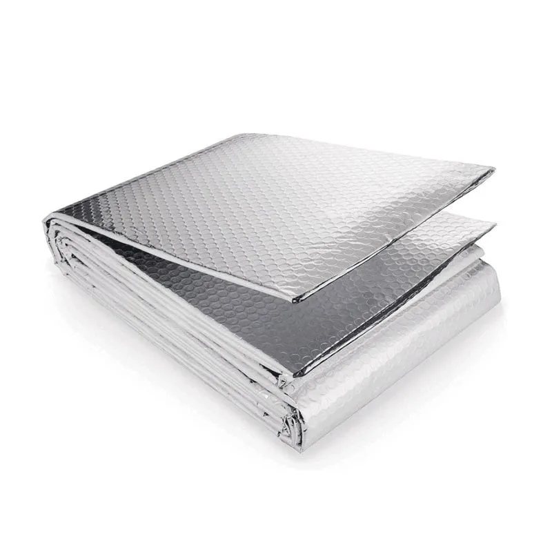 Fire Resistant Heat Absorbing 3-8mm Air Bubble Foil Wrap Insulation Sheet for Roofing, Ceiling HAVC
