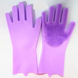 2020 термостойкая многоразовая Волшебная силиконовая щетка для мытья посуды