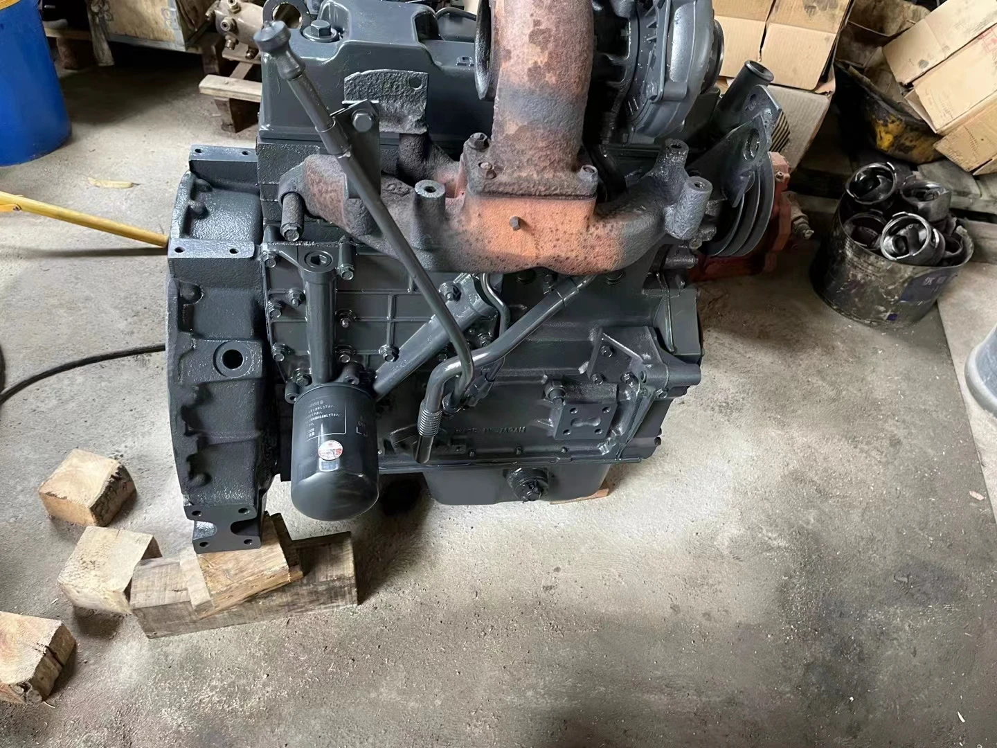 Genuine Excavator 4D95S-1 4D95L-W-1 Diesel Engine 95 Series 4 Cylinder Water-Cooled Engine Motor for Komatsu