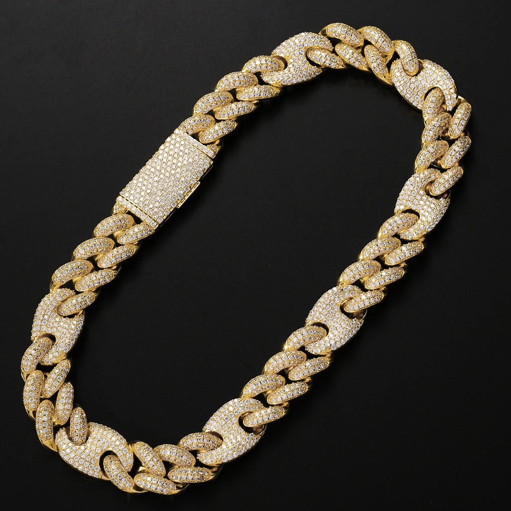 Custom 20mm All Size 14k Silver Gold 