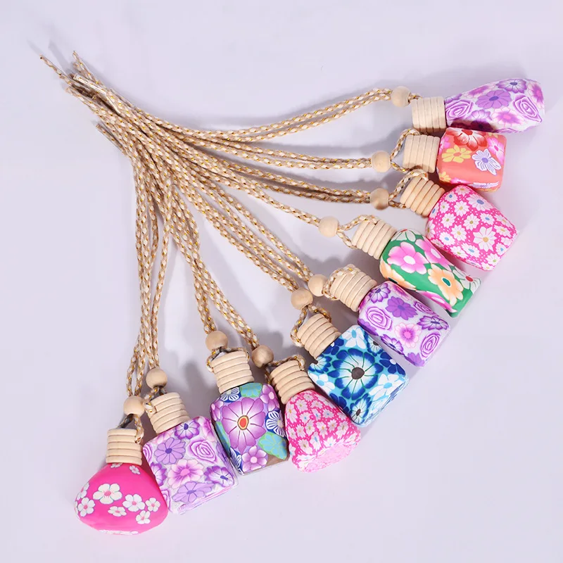 2024 logo Auto 6ml Hanging Car Accessories air Freshener Perfume Spray Dispenser Scents