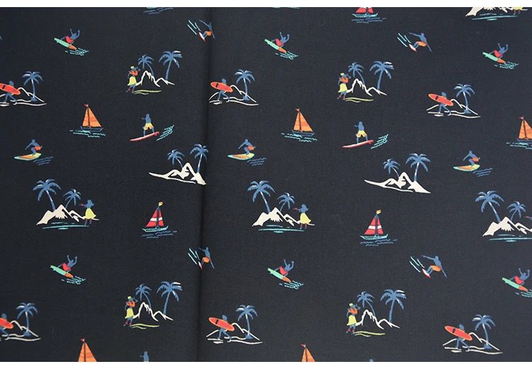 custom printed fabric cotton