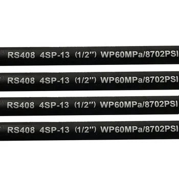 2 Layers Fuel Delivery Oil Suction High Pressure Stain Steel Wire Braided Hydraulic Hose