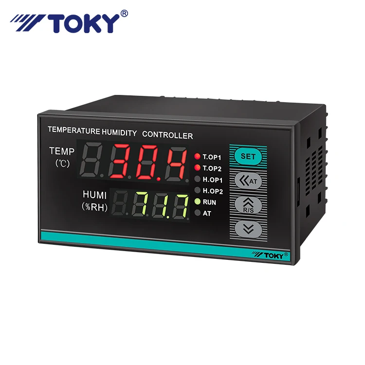 TOKY Intelligent 4 Loops Control Output Digital Display PID Temperature and Humidity Controller