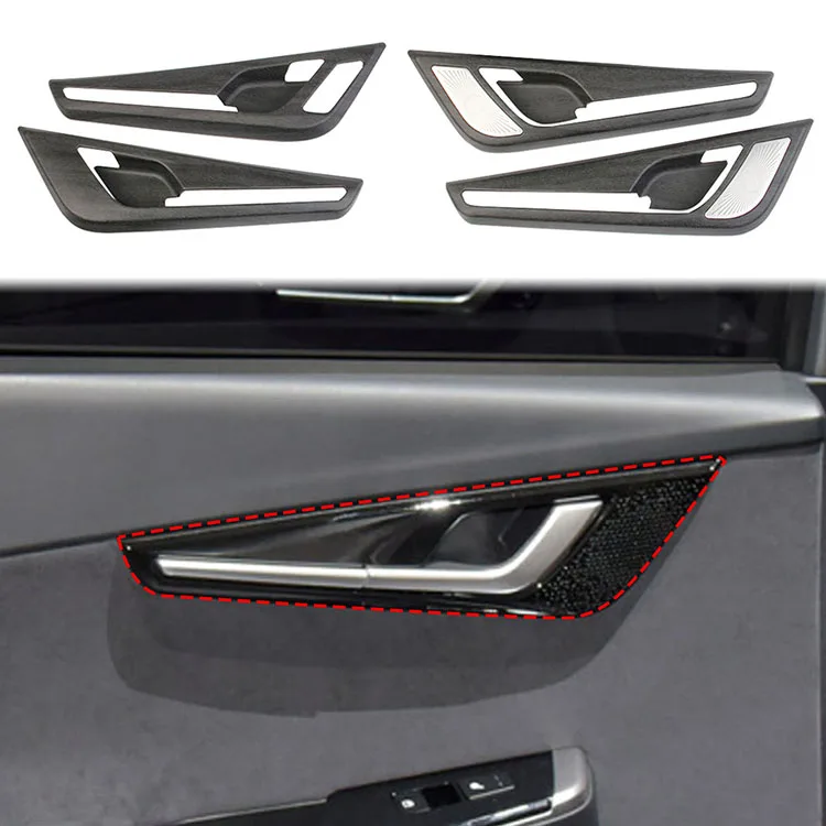 For Kia Ev6 2022 2023 Carbon Fiber Style Auto Accessories Car Inner ...