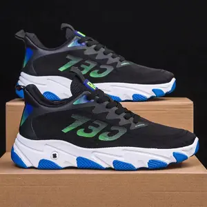 outdoor fashion sneakers for man custom breathable men running air sport shoes