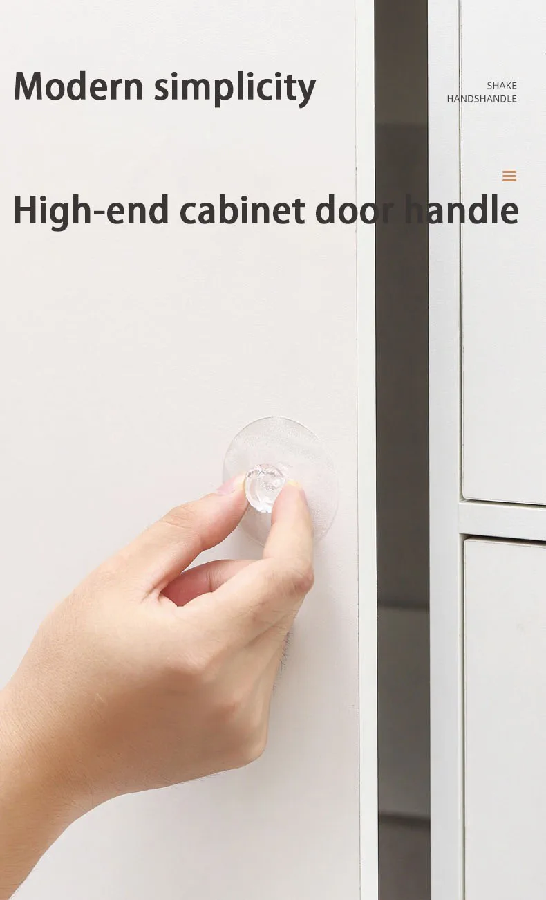 Modern Simple Traceless Door Doorknob Diamond Handle Strong Wall Hooks Adhesive manufacture