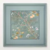 Green Peach Tree Mahjong Mat