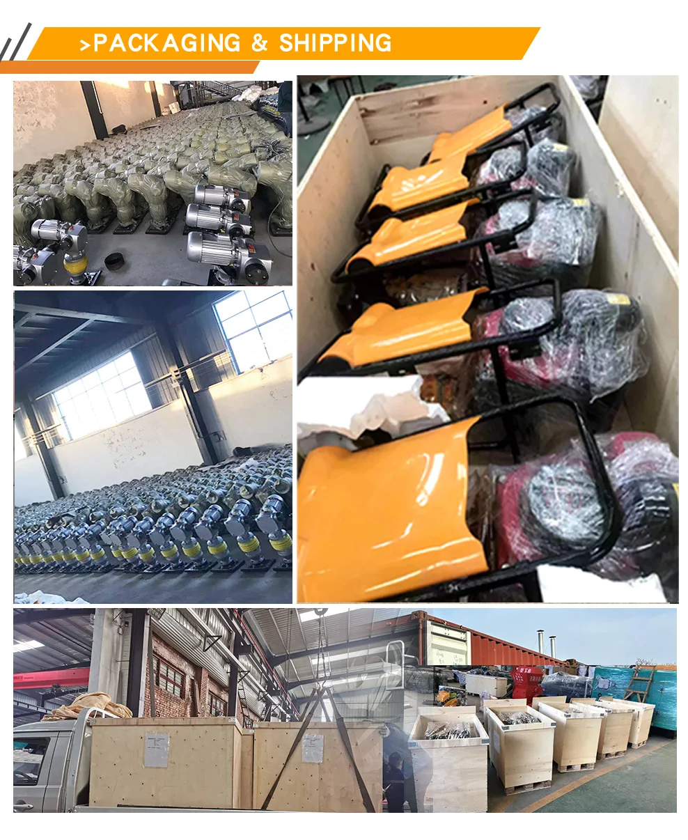 Factory Direct 5.5hp Small Rammer Compactor Hand Tamping Engine Vibrator Rammer Compactor Machine for Road Construction manufacture