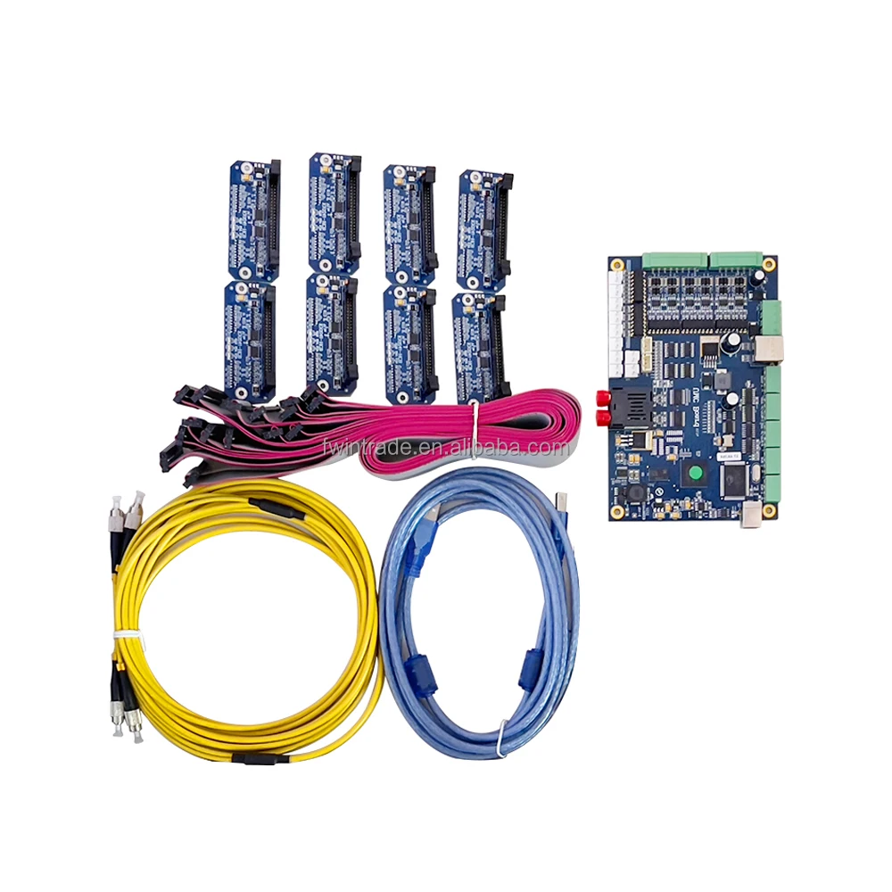 Konica 1024i Convert Update Kit With KM 1024i Head  4 Heads 8 Head Whole Set Board for Allwin Flora Inkjet Printer