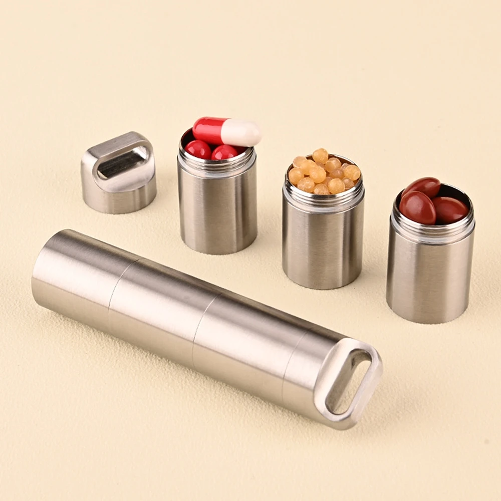 Pilulier Portable Boîte à Pilules Voyage - Neuf Générique, Compact Pour Médicaments