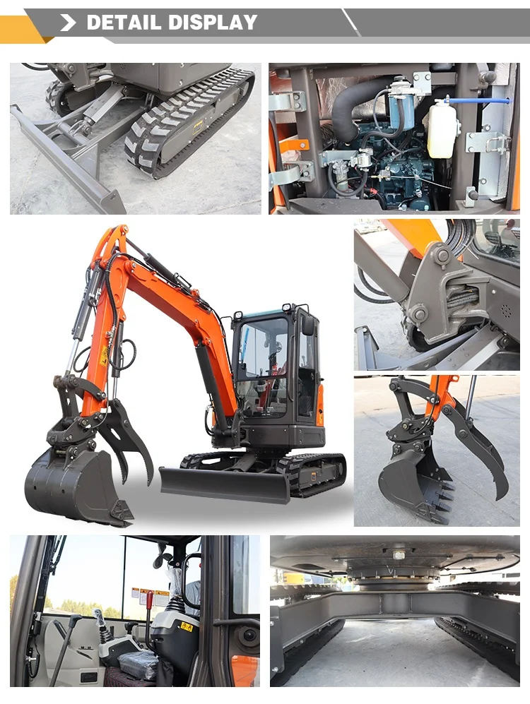 Prompt Delivery China Mini Crawler Excavator 3ton Small Mini Excavator ...