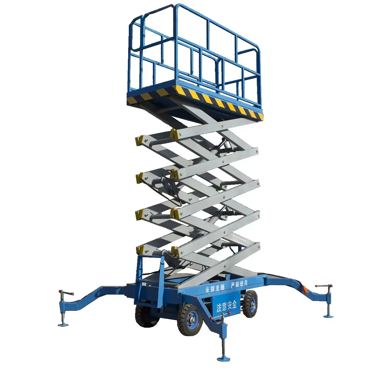 Bàn nâng điện dạng kéo cắt - Máy nâng giàn giáo - Máy nâng 18m 20m 300kg
