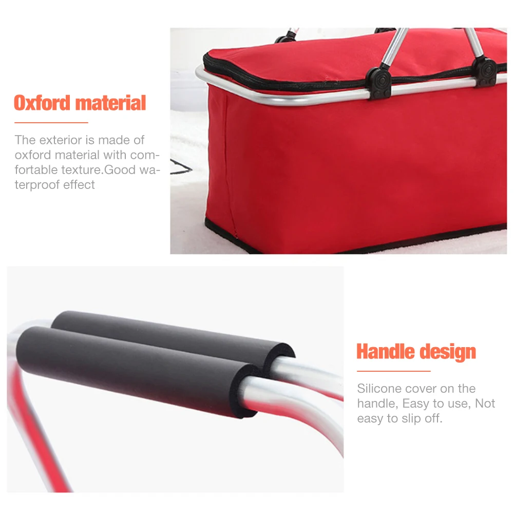 30l Picnic Fold Outdoor Carrying Thermal Insulation Portable