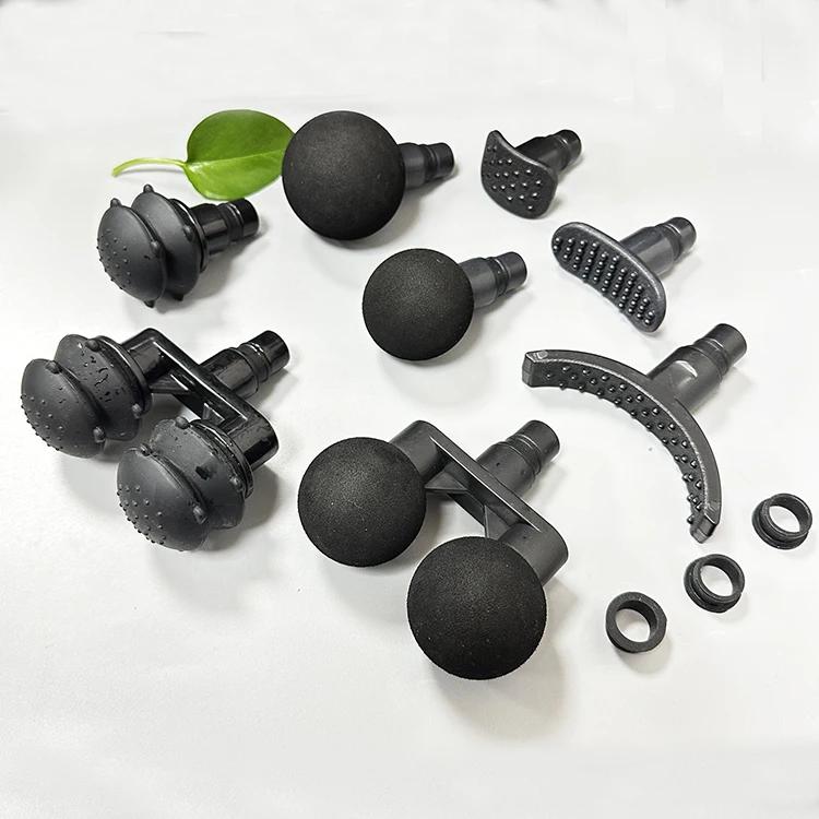 Replaceable Massage Gun Head Attachment  Plug and Play Fascia Gun Deep Tissue Vibration Heated Massage Head for Massage Gun