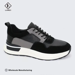 LANCI China Shoe Manufacturers in Custom Shoes Design for Mens Leather Sneakers Shoes with Custom logo Workable