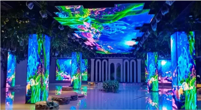 P3.91Stage background video wall rolling LED display rental Lightweight led panel for publicity outdoor 11