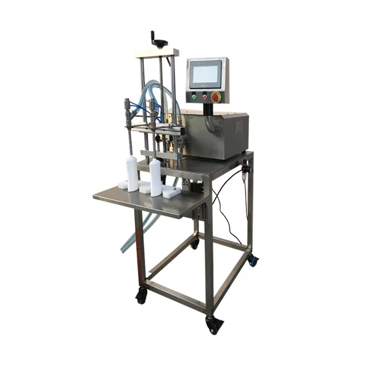 316 S.S.L полуавтоматическая машина для фасовки шампуня/моющего средства/масла 10 мл-20 л с