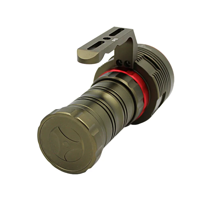 Подводный 100 М 6000 люмен XM-L2 * 6 светодиодный фонарик Дайвинг Фонарь для