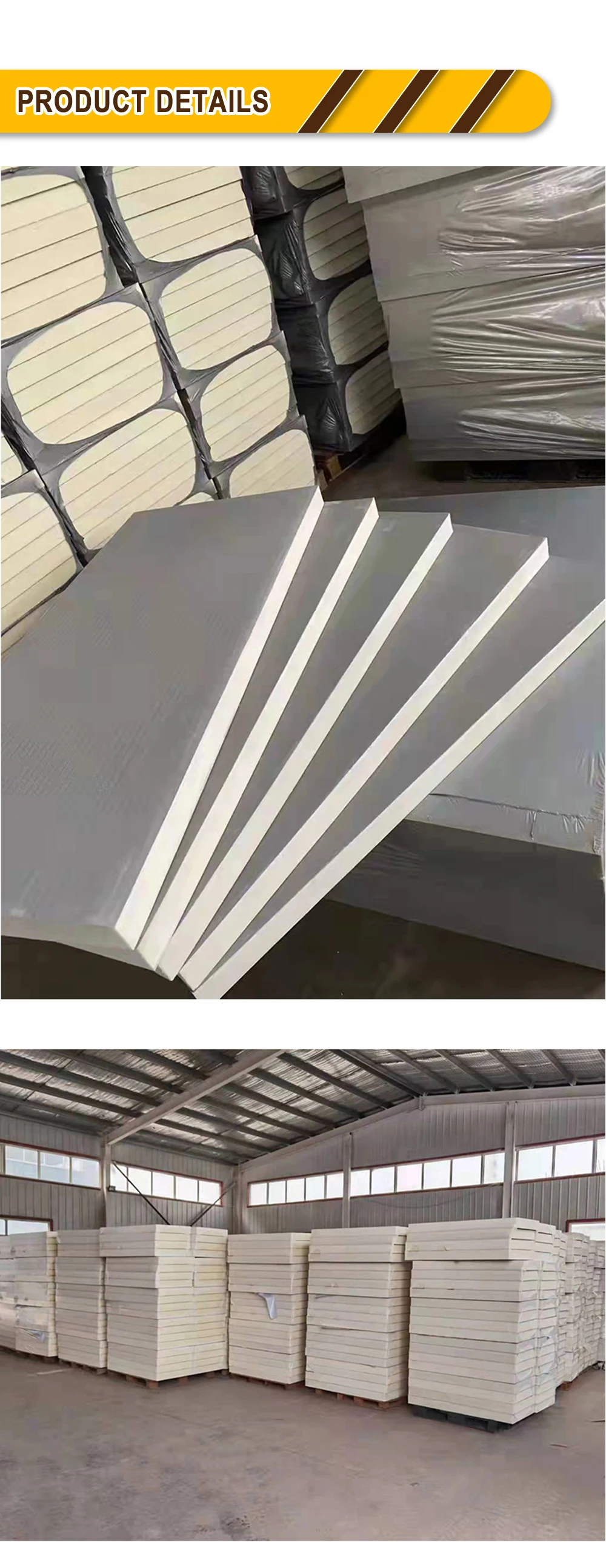 Polyisocyanurate( Pir) Heat Insulation Board/polyurethane (pu) Foam Air