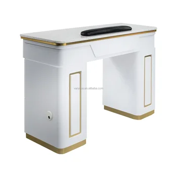 Salon Manicure Table Marble Nail Table White Manicure Tables