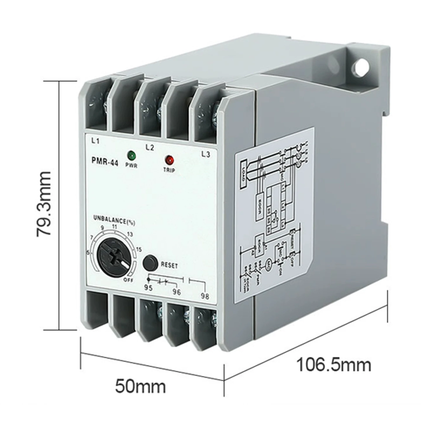 Pmr Relay Motor Protector Phase Sequence Relay PMR-440N7 - Sealed ...