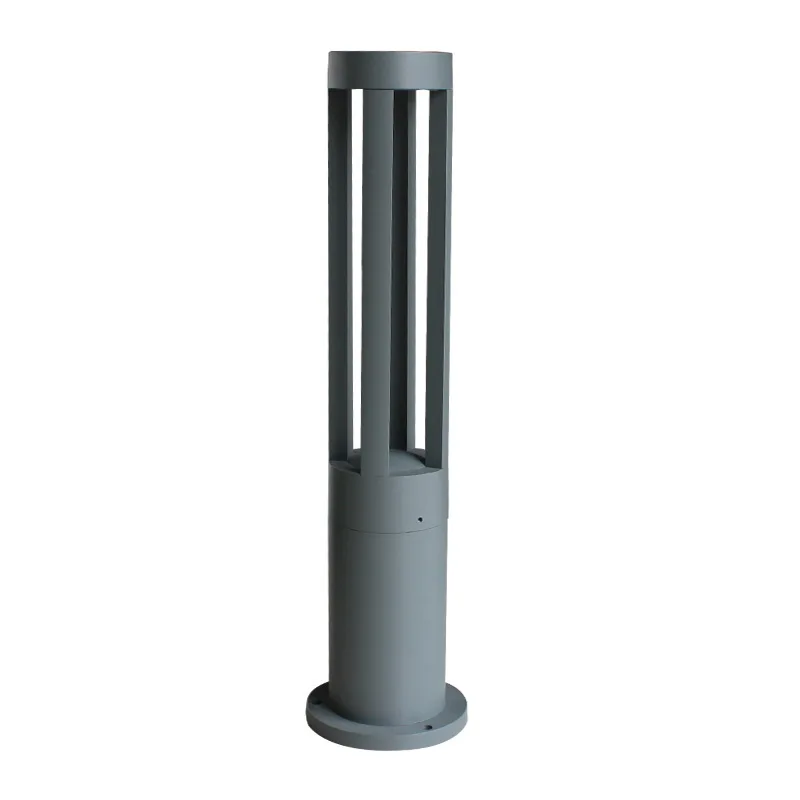 2021 New Design Round Shape 4 Beam Angle Led Outdoor Bollard Light