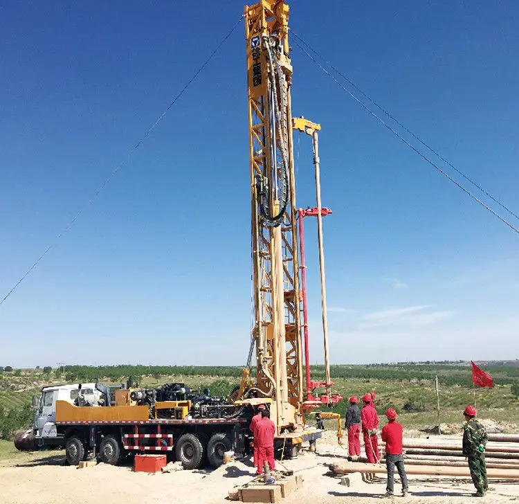 Cheap Price 2000 Meters Depth XSC20-1000 Multi-function Water Well Drilling Rig