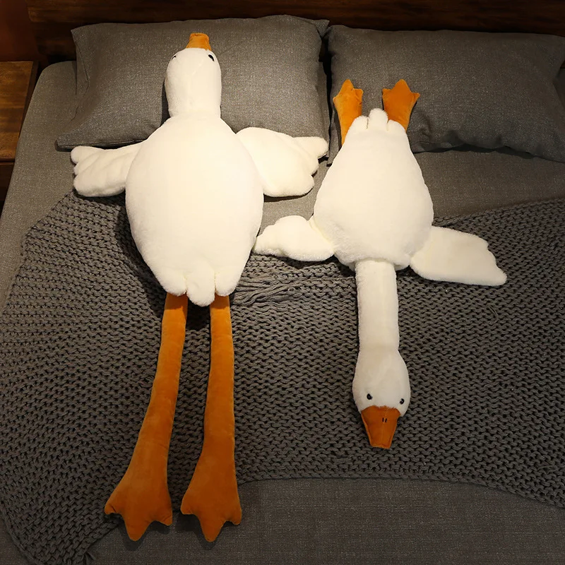 80cm/100cm/130cm Duck Plush Toy Super Soft Stuffed Animal