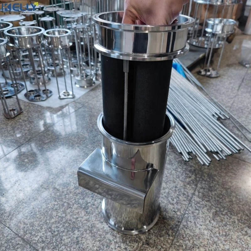 Нержавеющая сталь Tri Зажим 6