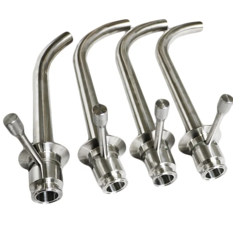 Sanitary Stainless Steel Rotating Racking Arm Valve For Fermentation ...