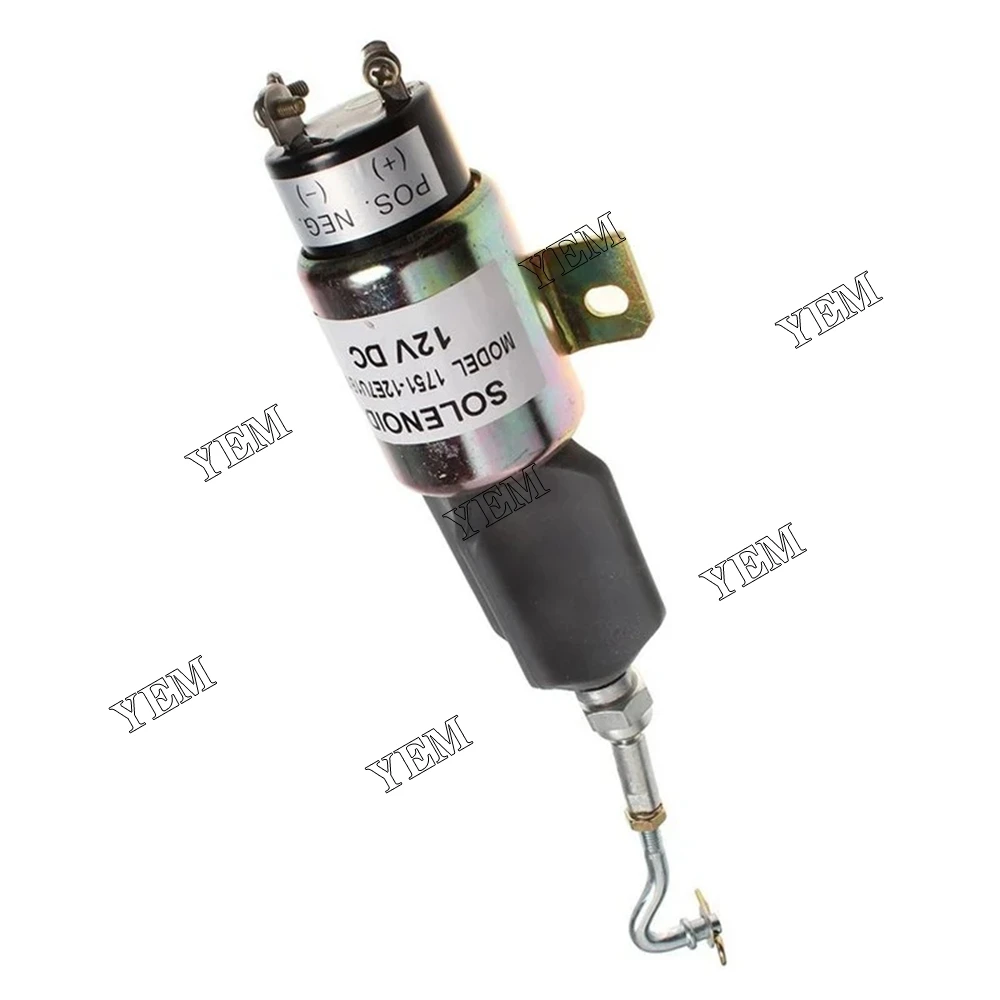 Machinery Engine Parts 12V DC Fuel ShutDown Solenoid SA-3796-12 Fits for Yanmar Tractor 1751-12E7U1B1S5
