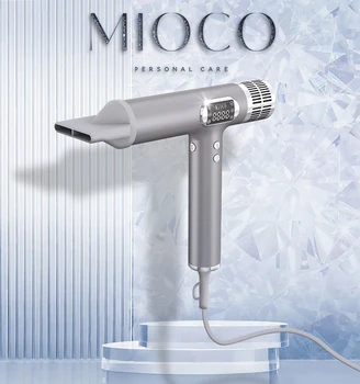 Brand New Professional Hair Dryer BLDC Plasma Hair care function LCD display for home travel salon use M4.1