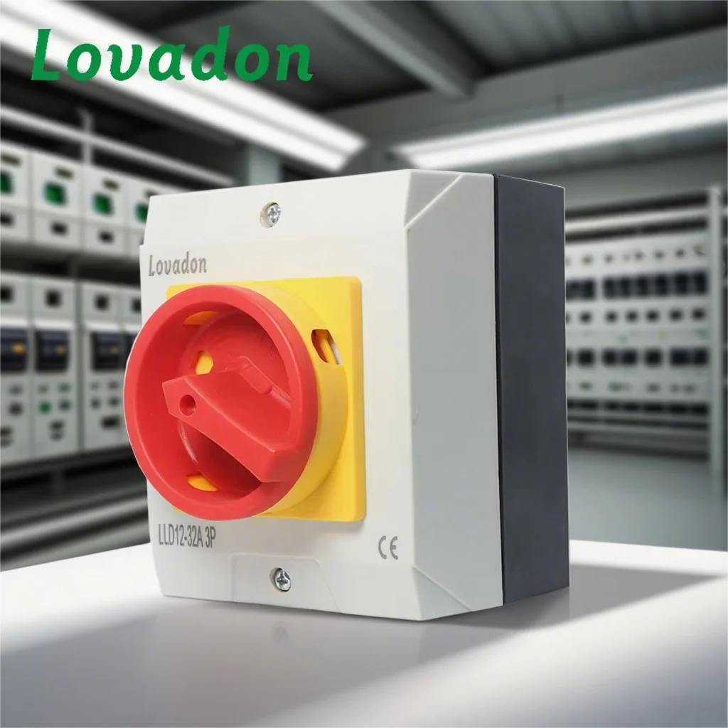 380V Electrical Load Break Switch 32A 3P D11 Closed Type Load Switch