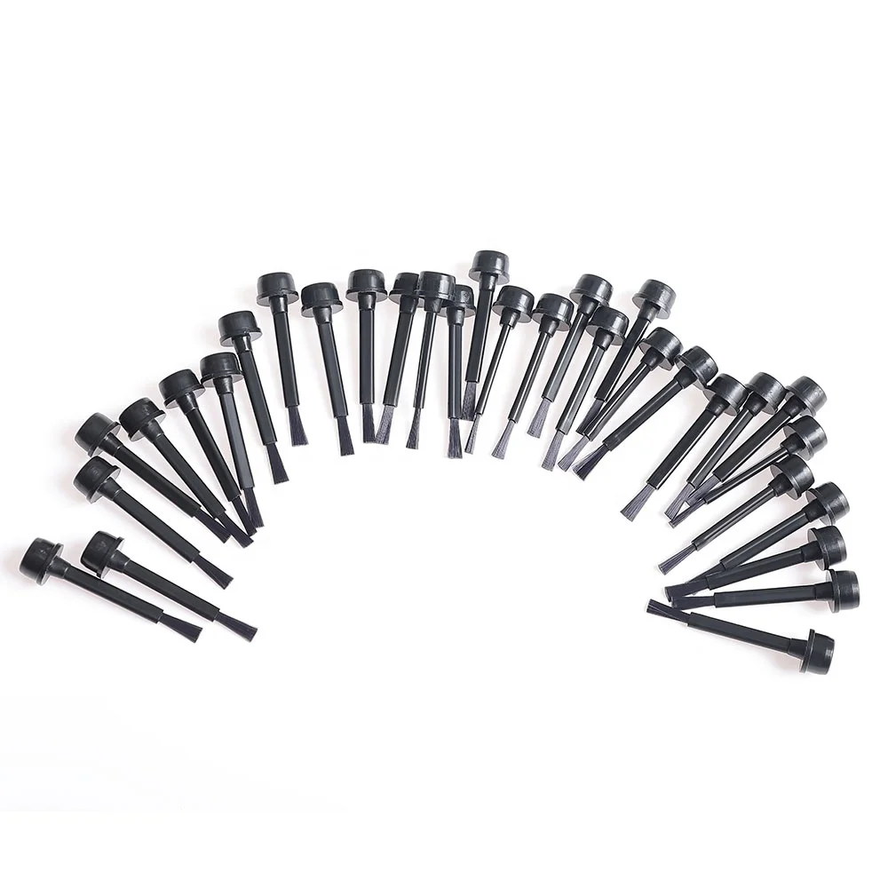 Заводская Низкая цена Высокое качество dupont белый и черный лак для ногтей отшелушивающая гель-кисть для украшения ногтей