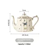 Pots (le motif du milieu est aléatoire)