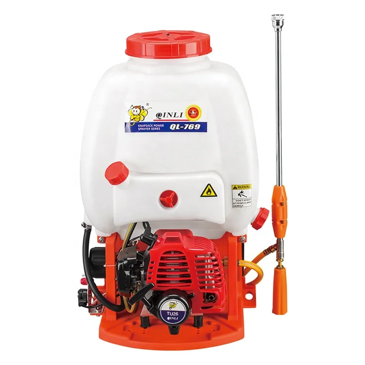 Wholesale Motorized 2 Stroke 26CC Engine Gasoline Agriculture Knapsack Petrol  Agricultural Power Sprayer Spraying Machine