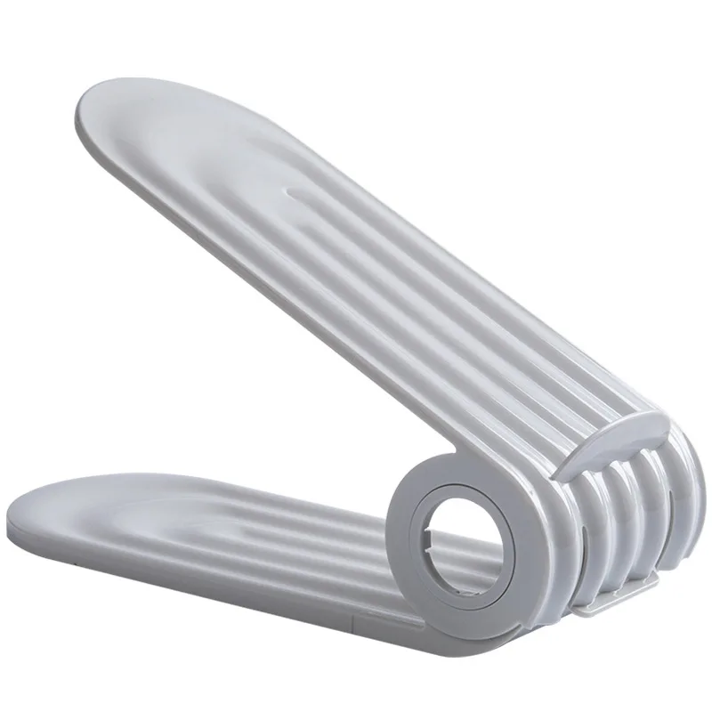 Регулируемый пластиковый органайзер для хранения обуви DLL499 стеллажи компактные органайзеры стойка