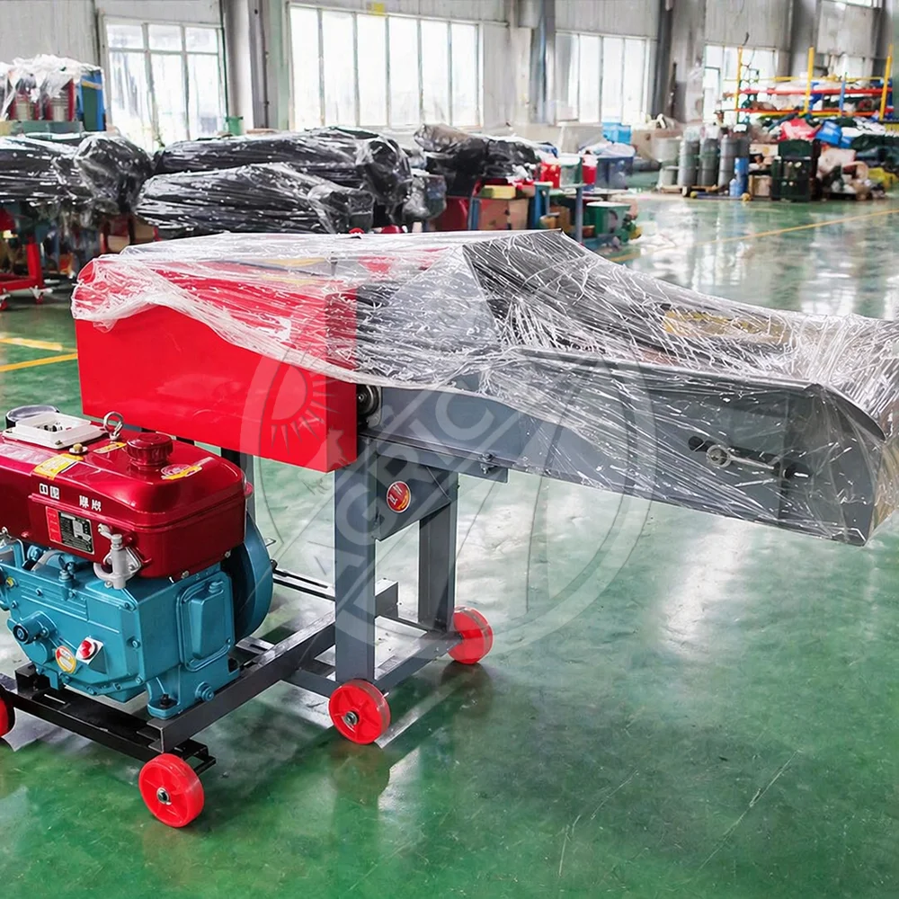 Electric Grass Chaff Cutter 0.5t/h