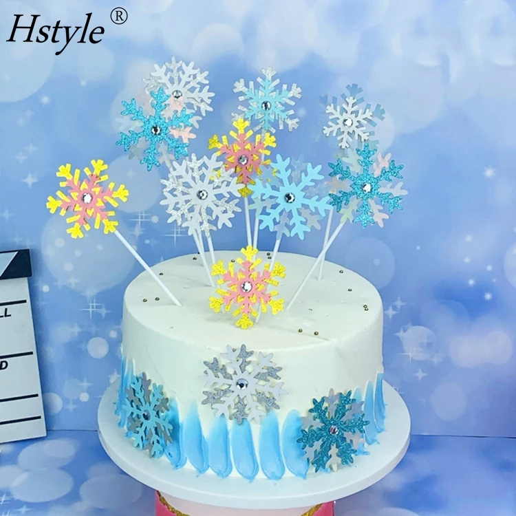 Decoration De Gateau Flocons De Neige A Rayonnement Radio 1 3 Pieces Paquet Garniture Pour Cupcake De Fete De Noel Couleur Or Et Argent Pour Decoration De Gateau D Anniversaire Pq872 Buy 3 Pc Pack Rayonnement Du