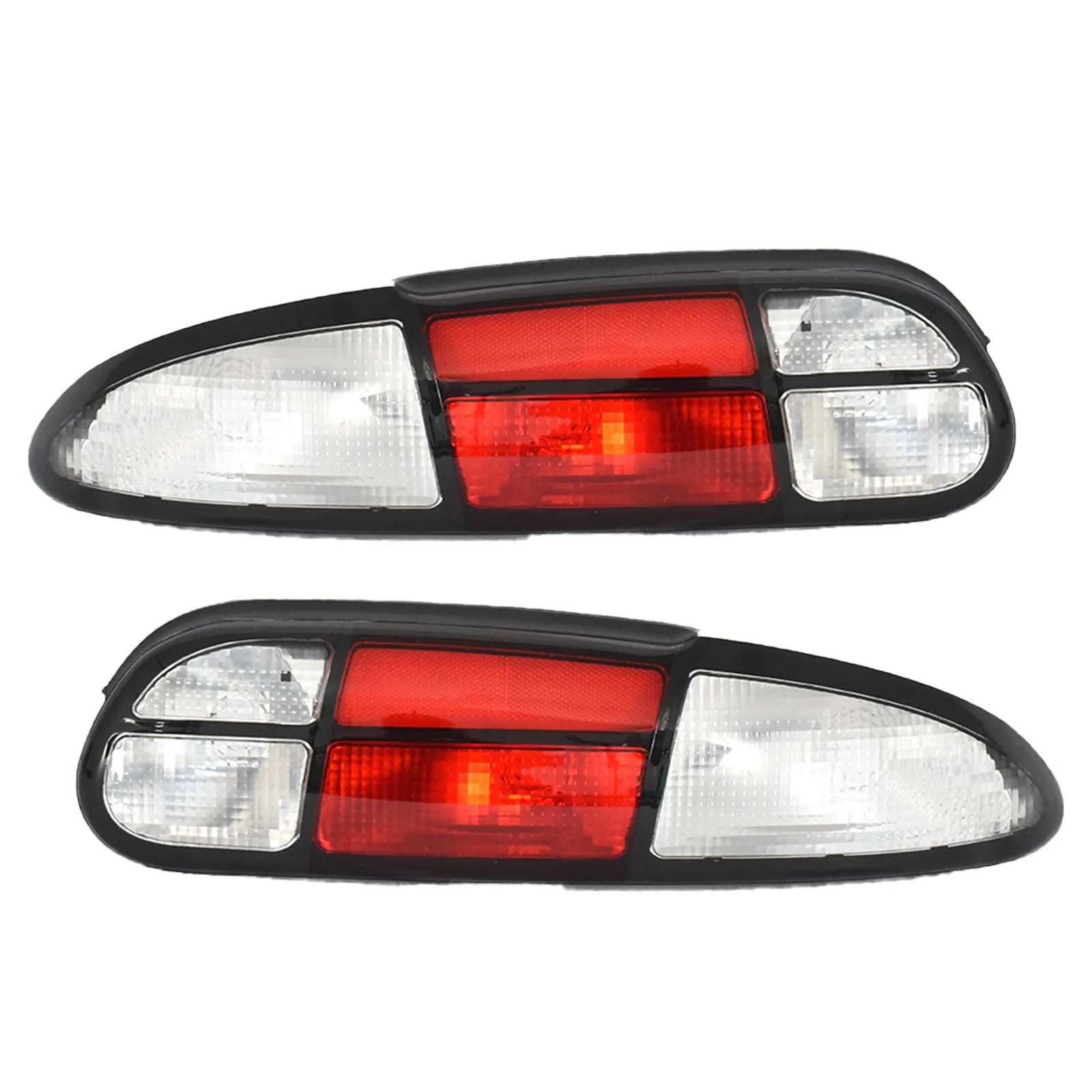 Chevrolet Camaro 1993-2002 Halogen Tail Lamp 3 Holes Red And Clear