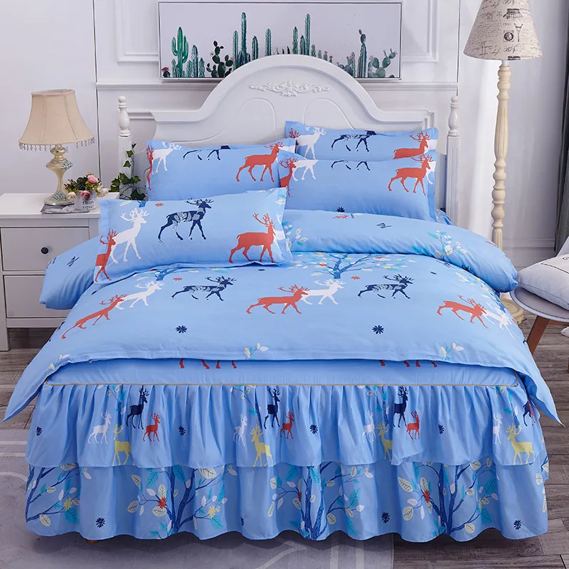 Wholesale Luxury Twin Bed Skirt Bed Cover Set Skirt Bed Sheets Buy