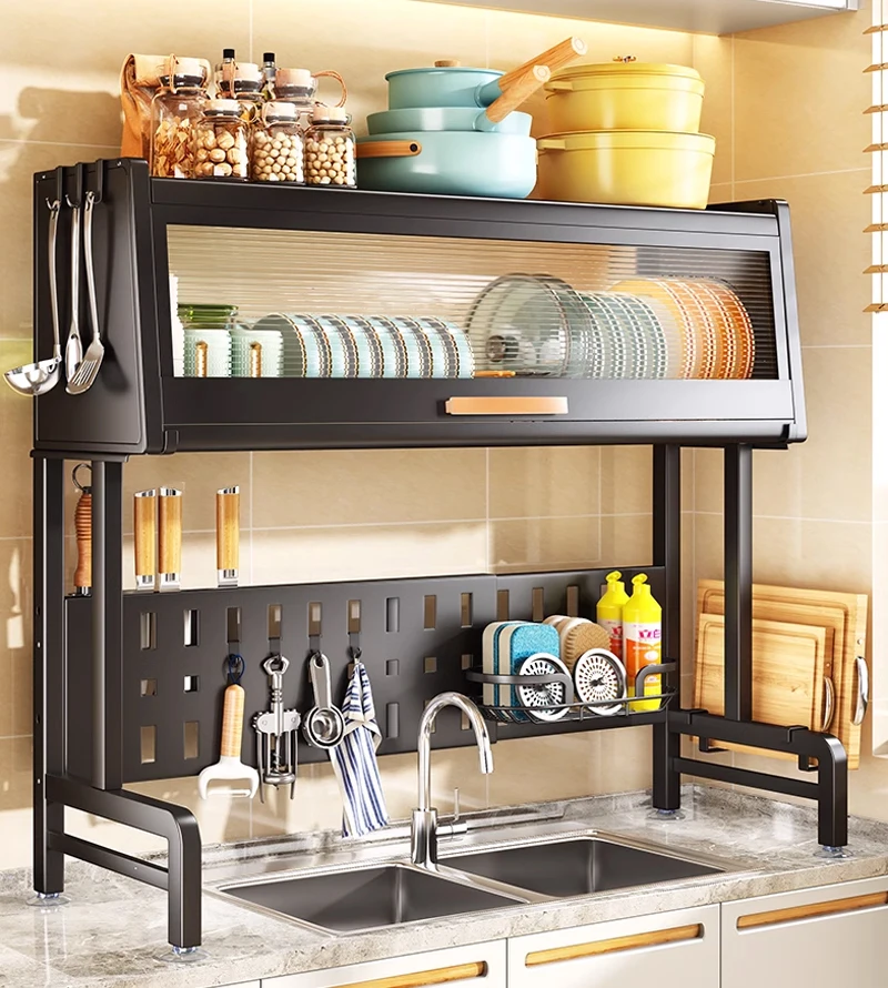 Kitchen Draining Rack for Dish Plate Bowl Large Kitchen Rack Dish ...
