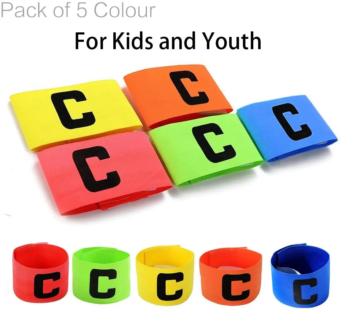 Оптовая Персонализированная многоразовая эластичная повязка для футбольного